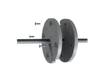 Blocco di scorrimento Rego Linea Stop per sistemi anticaduta Tipo C Blocco di scorrimento Rego Linea Stop per sistemi anticaduta Tipo C