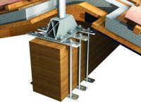 Kit cerchiaggio a 6 elementi Rego per pali ancoraggio H-STOP-HI