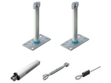 Linea di ancoraggio Tipo C Rego H-STOP TH 25 a taglio termico in Kit, 250mm Linea di ancoraggio Tipo C Rego H-STOP TH 25 a taglio termico in Kit, 250mm