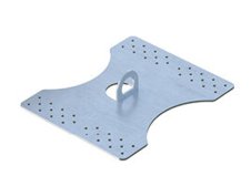 Piastra Rego Plate-X per ancoraggi puntuali Tipo A su lamiera metallica Piastra Rego Plate-X per ancoraggi puntuali Tipo A su lamiera metallica