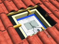 Piastra maggiorata Rego A2 FIX per cordini sottotegola Under Flex e Under Fix