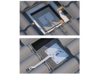 Piastra maggiorata Rego A2 FIX per cordini sottotegola Under Flex e Under Fix