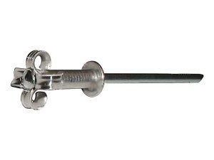 Rivetti a fiore in alluminio D.5mm Rivit Fioriv FAFT chiodo acciaio e testa tonda (250pz)