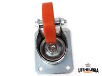 Ruota 700 ROCARR supporto piastra girevole e cuscinetto portata max 1200Kg