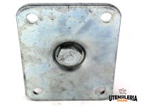 Ruota 700/P ROCARR supporto piastra girevole e freno portata max 1200Kg