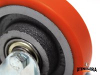 Ruota 90/FA ROCARR supporto piastra girevole e freno portata max 300Kg