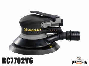 Levigatrice pneumatica Rodcraft RC7702V6 150mm - orbita 2,5mm
