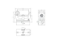 Morsa manuale autocentrante RZM a vite compatta 17-216mm