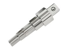 Rothenberger chiave per codoli UNI a 5 gradini per valvole radiatori, 3/8"-1"