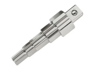 Rothenberger chiave per codoli UNI a 5 gradini per valvole radiatori, 3/8"-1"