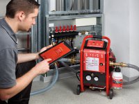 Rothenberger compressore Ropuls eDM per pulizia e manutenzione impianti