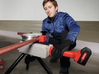 Rothenberger curvatubi a batteria Robend 4000E AMPShare 12-35mm in valigetta