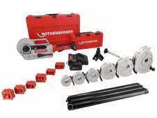 Rothenberger curvatubi Robend 4000E AMPShare con matrici 12-28mm, batteria 4ah e caricabatteria