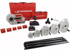Rothenberger curvatubi Robend 4000E AMPShare con matrici 1/2"-1,1/8", batteria 4ah e caricabatteria
