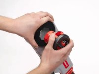 Rothenberger filiera Supertronic 2000E AMPShare con batteria, caricabatterie e 6 testine BSPT 1/2-2