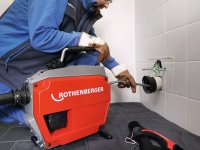 Rothenberger macchina disotturatrice a batteria R600 VarioClean in set
