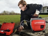 Rothenberger macchina disotturatrice a batteria R600 VarioClean in set