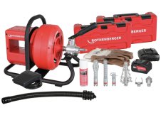 Rothenberger macchina disotturatrice a batteria Rodrum VarioClean in set