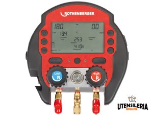 Rothenberger manometro digitale Rocool 600 con 2 termometri in set completo