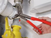 Rothenberger pinza regolabile a 14 posizioni Rogrip XL con manici rivestiti, 0-102mm