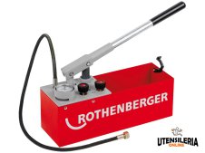 Rothenberger pompa provaimpianti manuale RP 50-S, 0-60 bar Rothenberger pompa provaimpianti manuale RP 50-S, 0-60 bar