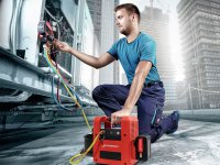 Pompa per vuoto a batteria Rothenberger Roairvac R32 2.0 CL, 57 l/min