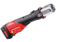 Rothenberger pressatrice Romax 4000 con batteria, caricabatterie, 3 ganasce TH, calibratore e cesoia