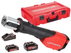 Rothenberger pressatrice Romax 4000 AMPShare con 2 batterie e caricabatteria, 12-110mm
