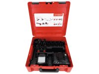 Rothenberger pressatrice Romax Nano CAS con batteria, caricabatteria e 3 ganasce iJaw TH