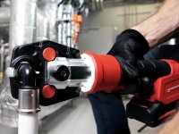Rothenberger pressatrice Romax Nano CAS con batteria, caricabatteria e 3 ganasce iJaw TH