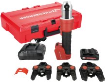 Rothenberger pressatrice Romax Nano CAS con batteria, caricabatteria e 3 ganasce iJaw TH
