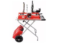 Rothenberger saldatrice testa a testa Roweld P160 Saniline con cavalletto per tubi plastica 40-160mm