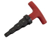 Set cesoie Rocut TC 42 e calibratore Rothenberger per tubi plastici, 0-42mm