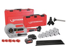 Rothenberger curvatubi a batteria Robend 4000E 1/2"-1,1/8" in valigetta