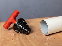 Rothenberger calibratore e smussatore per interni Rocaliber L tubi plastica, 40-63mm