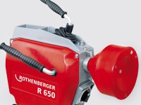 Rothenberger macchina disotturatrice R550 con spirale e set utensili da 16mm