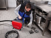 Rothenberger macchina disotturatrice R600 con spirale e set utensili da 16-22mm