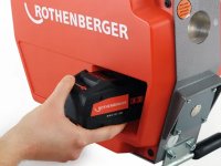 Rothenberger macchina disotturatrice a batteria R600 VarioClean per tubazioni Ø 20-150 mm