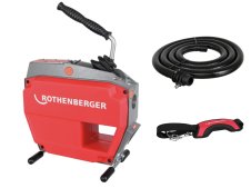 Rothenberger macchina disotturatrice a batteria R600 VarioClean per tubazioni Ø 20-150 mm