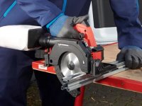 Rothenberger tagliatubi a batteria Pipecut Mini in kit con batteria, caricabatteria e guida