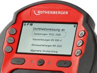 Rothenberger prova e tenuta tubazioni gas e acqua Rotest GW Digital V3 in valigetta