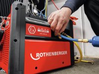 Rothenberger recuperatore refrigerante Rorec Pro A3 da impianti di condizionamento ATEX