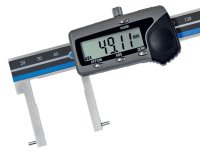 Calibro Rupac digitale IP40 in acciaio INOX per cave interne contatti cilindrici, misura 190mm