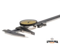 Calibro ad orologio centesimale Rupac con avanzamento fine, misura fino a 300 mm