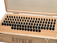 Set 80pz spine calibrate Rupac MicroMet Plus precisione classe 2, 4,05-8 mm
