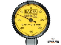Tastatore Rupac Baker 302L con stelo lungo, direzione reversibile e ghiera girevole