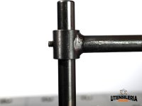 Elemento di serraggio verticale a scartamento fisso SaldaPro, fori 16mm