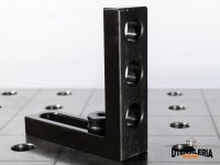 Squadra di battuta 175x50x175mm SaldaPro, spessore 25mm fori 28mm