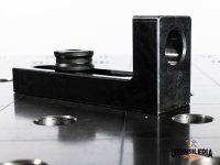 Squadra di battuta 175x50x75mm SaldaPro, spessore 25mm fori 28mm