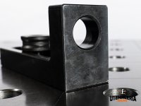 Squadra di battuta 175x50x75mm SaldaPro, spessore 25mm fori 28mm